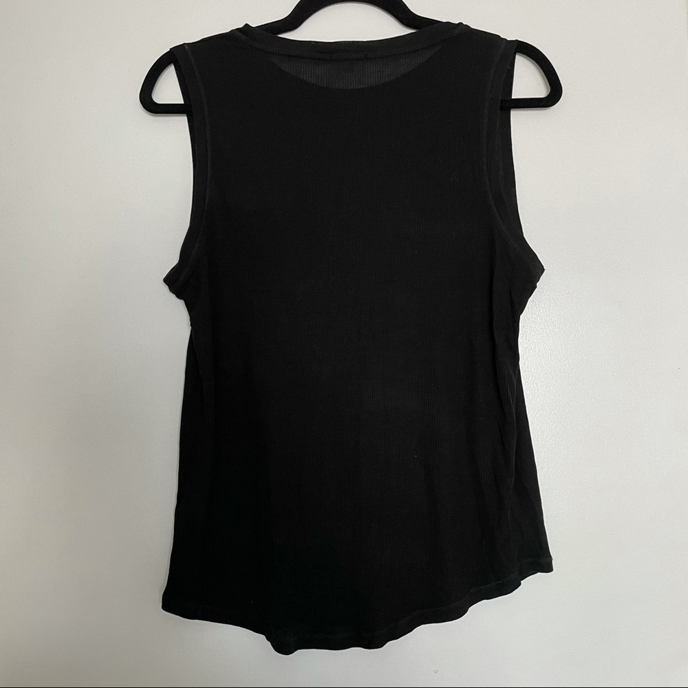 Jigsaw Black Ribbed Top - Picture 4 of 4